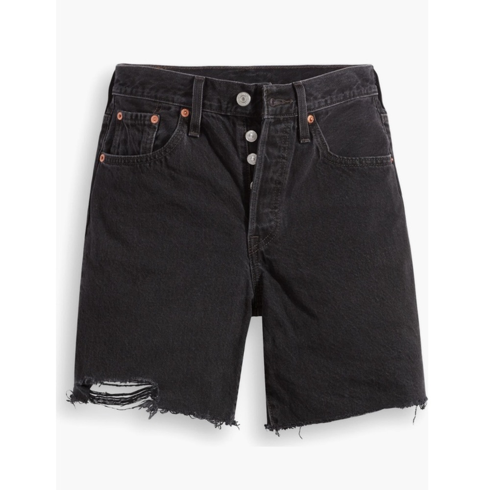 Levi's Black Jean Shorts
